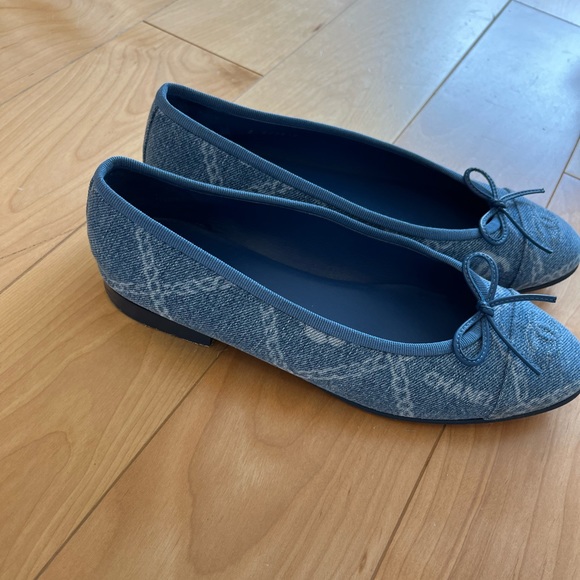 Chanel Denim Ballet Flats - Picture 5 of 6